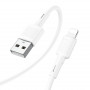 Дата-кабель универ. lightning USB / Iphone 1м, 2.4А, черный HOCO X83