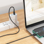 Дата-кабель универ. USB Type-C 1м, 2,4А, черный HOCO X83