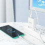 Дата-кабель универ. USB Type-C 1м, 2,4А, белый HOCO X83