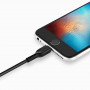Дата-кабель универ. lightning USB / Iphone 1м, 2,4А, черный HOCO X20