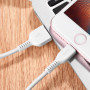 Дата-кабель универ. lightning USB / Iphone 1м, 2.4А, белый HOCO X20