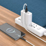 Дата-кабель универ. USB Type-C 1м, 3А, белый BOROFONE BX86
