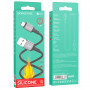 Дата-кабель универ. micro USB /Android/ 1м, 2,4А, черный BOROFONE BX83