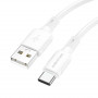 Дата-кабель универ. USB Type-C 1м, 3А, белый BOROFONE BX80
