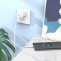 Дата-кабель универ. USB Type-C 1м, 3А, белый BOROFONE BX80