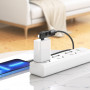 Адаптер универ. lightning USB / Iphone - USB2.0 female, черный HOCO UA17