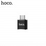 Конвертер универ. USB-A - Type-C, черный HOCO UA6